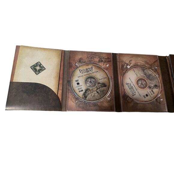 Lord of the Rings The Fellowship of The Ring Special Edition Box DVD Set - Picture 5 of 6
